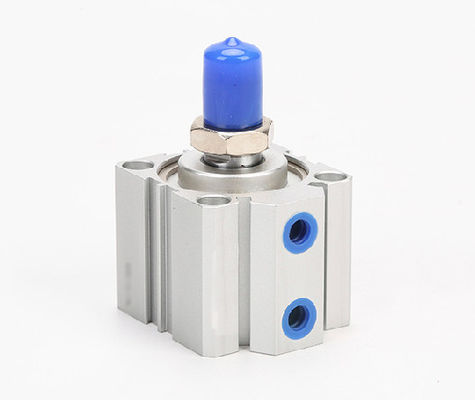 Chine Cylindre pneumatique de Rod d'action d'air d'extrémité simple simple de cylindre pour le support d'À travers-trou d'industrie de robot fournisseur
